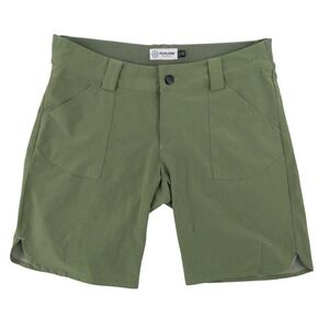 Flylow Sundown‎ Men's Medium Green Shorts Chino Performance Outdoors Flex Short